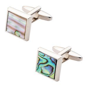 Mother of Pearl Cufflink for Formal Event, Gift, Groomsmen, Wedding, Party